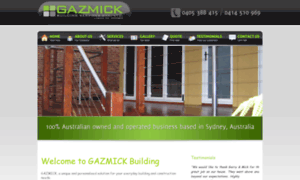 Gazmickbuilding.com.au thumbnail