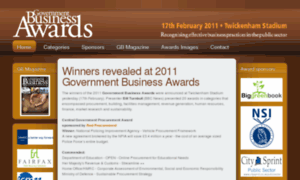 Gbawards.governmentbusiness.co.uk thumbnail