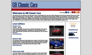 Gbclassiccars.co.uk thumbnail