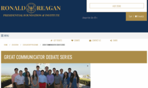 Gcdebates.reaganfoundation.org thumbnail