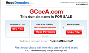 Gcoea.com thumbnail
