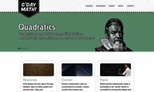 Gdaymath.com thumbnail