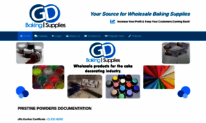 Gdbakingsupplies.com thumbnail