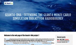 Geant4-dna.in2p3.fr thumbnail