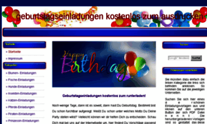 Geburtstagseinladungen-kostenlos.de thumbnail