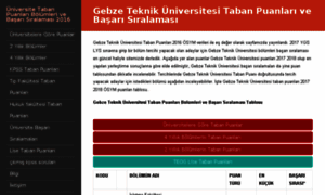 Gebze-teknik-universitesi.taban-puanlari.com thumbnail