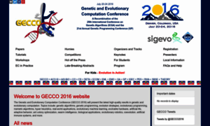 Gecco-2016.sigevo.org thumbnail