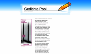 Gedichte-pool.de thumbnail