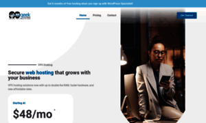Geek-hosting.com thumbnail