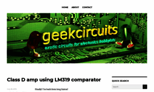 Geekcircuits.com thumbnail