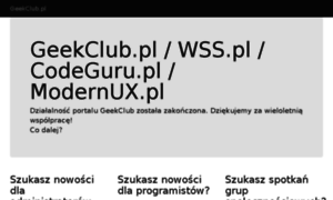 Geekclub.pl thumbnail