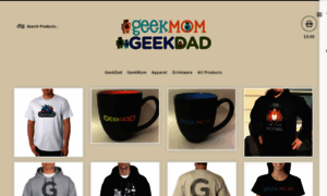 Geekdad.bigcartel.com thumbnail