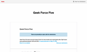 Geekforcefive.submittable.com thumbnail