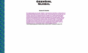 Geekgirl.com thumbnail