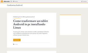 Geekissimoandroid.altervista.org thumbnail