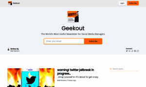 Geekout.mattnavarra.com thumbnail