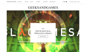 Geeksandgames.de thumbnail