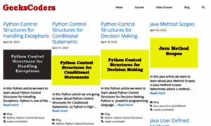 Geekscoders.com thumbnail