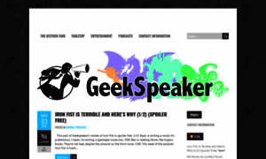 Geekspeaker.com thumbnail