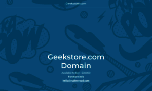 Geekstore.com thumbnail