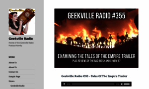 Geekvilleradio.com thumbnail