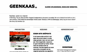 Geenkaas.nl thumbnail