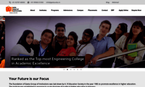 Geeta.edu.in thumbnail