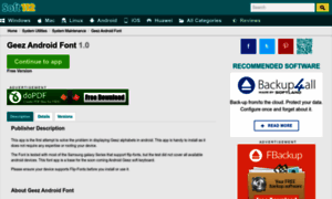 Geez-android-font.soft112.com thumbnail