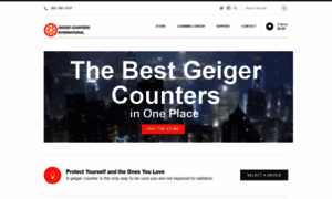 Geigercountersinternational.com thumbnail