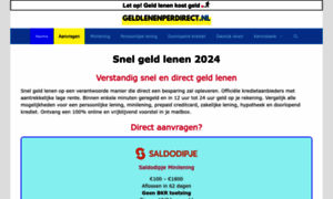 Geldlenenperdirect.nl thumbnail