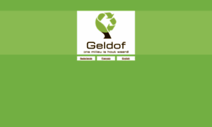 Geldof-recycling.be thumbnail