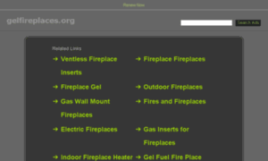 Gelfireplaces.org thumbnail