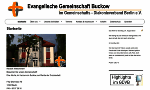 Gemeinschaft-buckow.de thumbnail