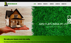 Gemflatsindia.com thumbnail