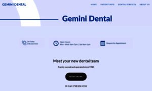 Geminidental.com thumbnail