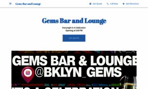 Gems-bar-and-lounge.business.site thumbnail