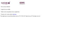 Gems-selfservice.qatarairways.com.qa thumbnail
