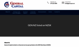 Gencap.co.nz thumbnail