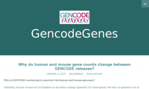 Gencodegenes.wordpress.com thumbnail