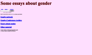 Gender.org.uk thumbnail