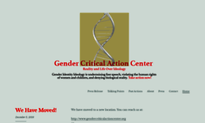 Gendercriticalactioncenter.wordpress.com thumbnail
