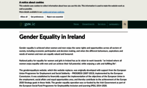 Genderequality.ie thumbnail