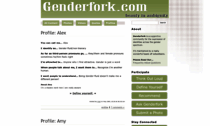 Genderfork.com thumbnail