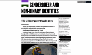 Genderqueerid.com thumbnail