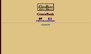Geneabank.org thumbnail