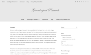 Genealogical-research-gabrieleroth.com thumbnail