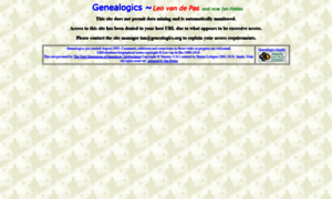 Genealogics.org thumbnail