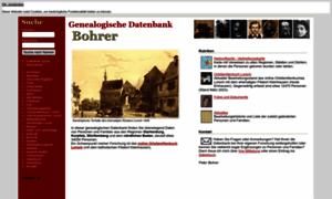 Genealogie-bohrer.de thumbnail