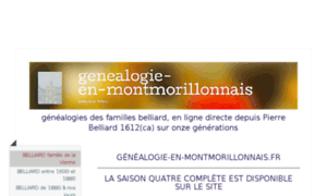 Genealogie-en-montmorillonnais.fr thumbnail