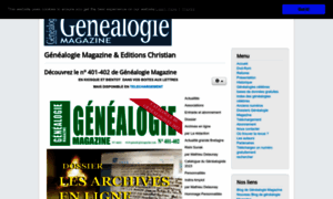 Genealogiemagazine.com thumbnail